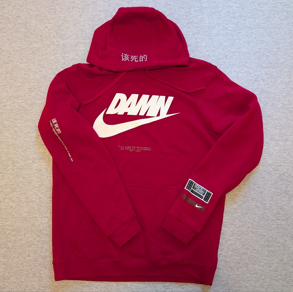 Nike x TDE x Kendrick Lamar hoodie